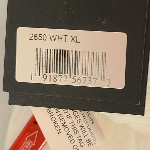 New MAC DUGGAL 2650 (XL) White Chiffon Spaghetti Strap Pleated Bodice Midi Dress - Picture 13 of 16